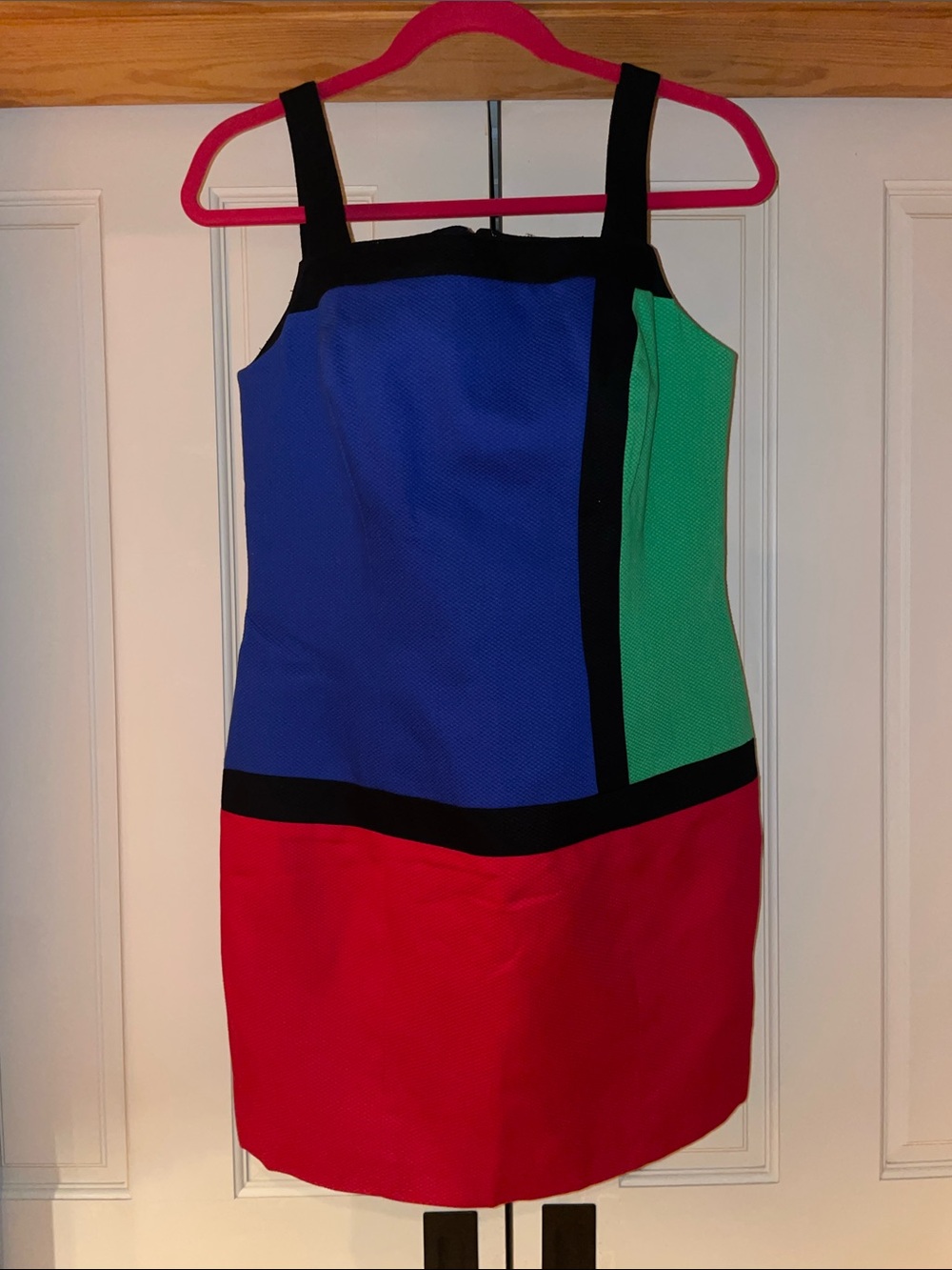 Lillie Rubin/Linda Segal Vintage 1980’s ColorBlock Mini Dress
